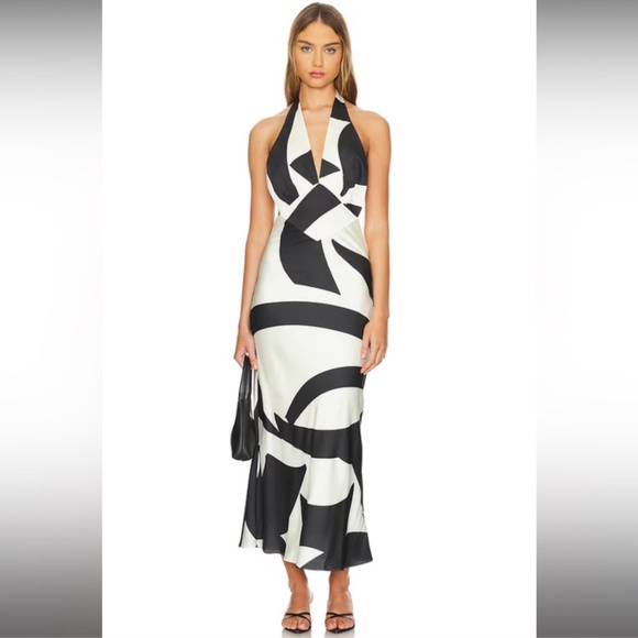 Bardot Dresses & Skirts - Nwt bardot citron halter midi dress